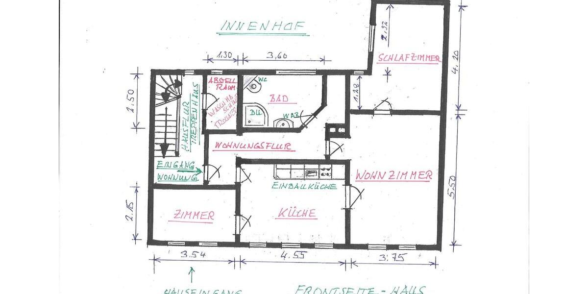 3 Zimmerwohnung in Bad Sachsa Stadtmitte zu vermieten 3 zimmer