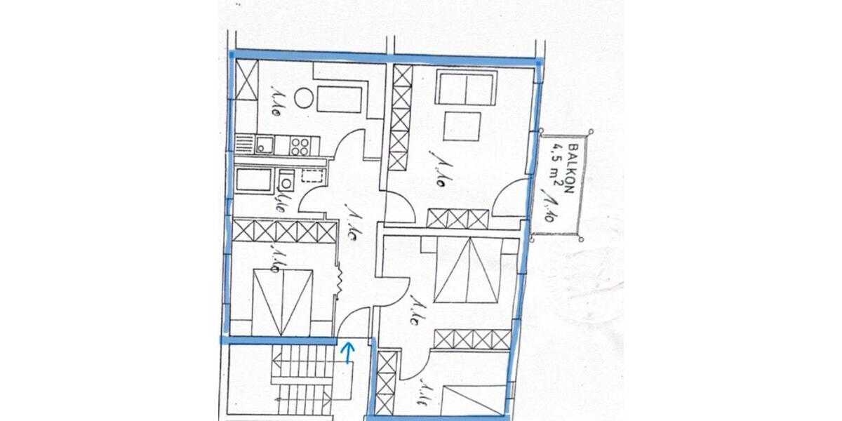 Etagenwohnung Ingolstadt - 4 Zimmer, 80 m&sup2;, 295.000&euro; | Angebot:26771508
