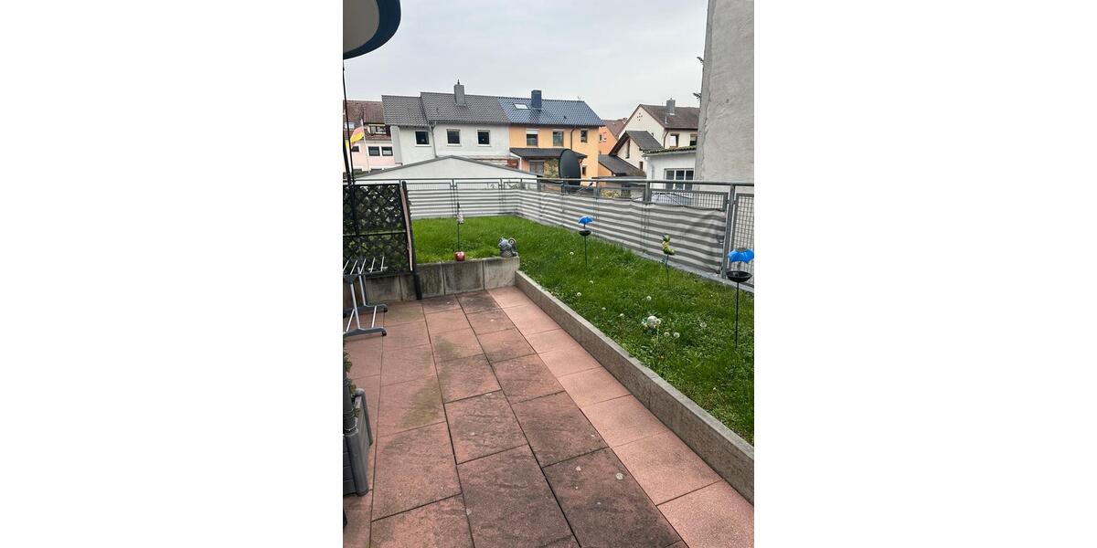 1 Zimmer Wohnung mit Garten am Kaufland 1 zimmer