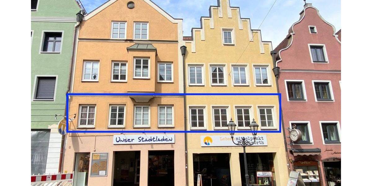 Gewerbeobjekt Donauwörth - 4 Zimmer, 112 m&sup2;, 800&euro; | Angebot:26569748