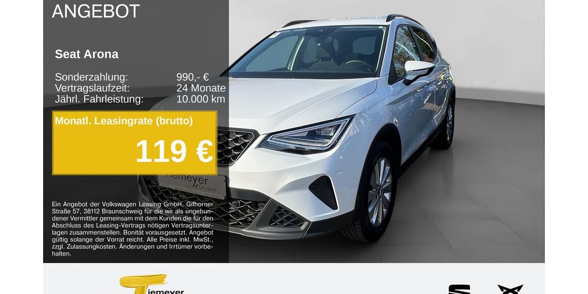 Seat Arona 22.831 km 21.190 &euro; Recklinghausen 45663