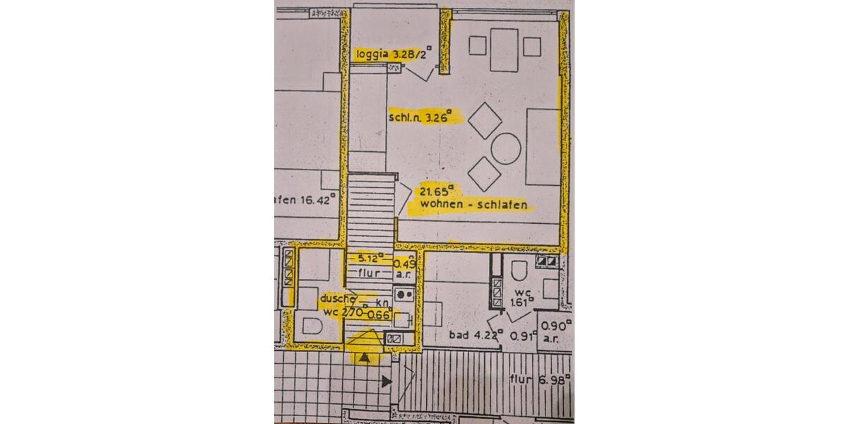 Etagenwohnung Feucht - 1 Zimmer, 36 m&sup2;, 125.000&euro; | Angebot:27131797