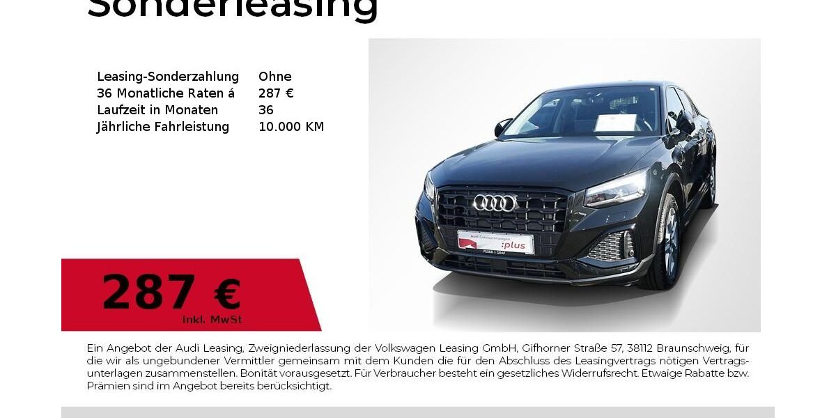 Audi Q2 6.450 km 32.440 &euro; Lauf an der Pegnitz 91207