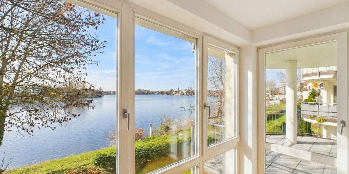 Erste Reihe - Stilvolles Wohnen mit Wasserblick in Berlin-Köpenick 3 zimmer