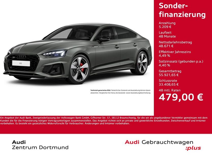 Audi A5 6.834 km 52.822 € Dortmund 44143