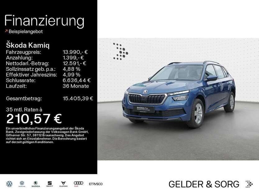 Skoda Kamiq 83.500 km 13.990 € Coburg 96450