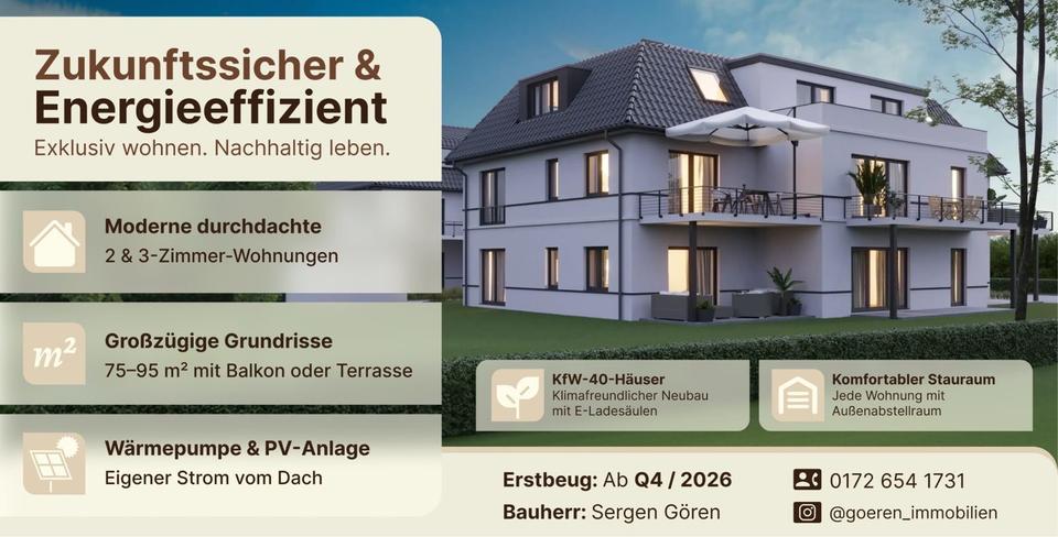 Etagenwohnung Hoya - 3 Zimmer, 90 m&sup2;, 1.100&euro; | Angebot:24687887