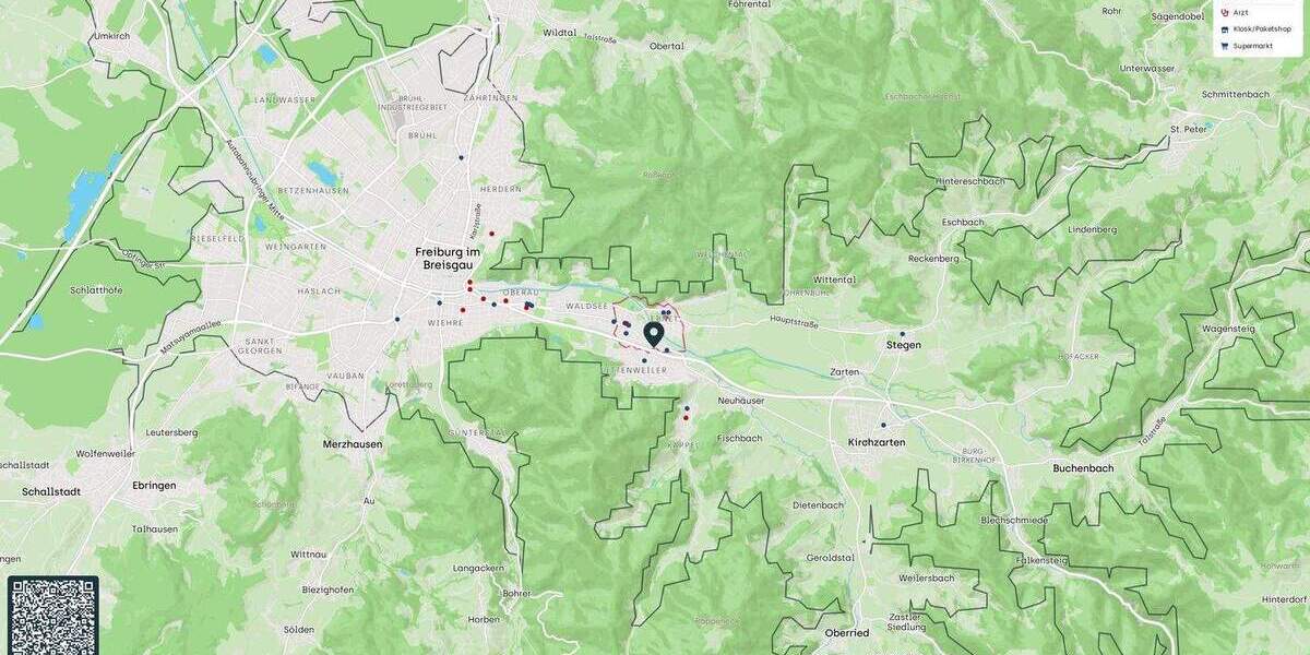 Etagenwohnung Freiburg im Breisgau Littenweiler - 3 Zimmer, 73 m&sup2;, 357.000&euro; | Angebot:25601164