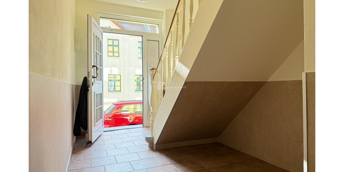 2 Zimmer Balkon Gartenanteil - Maisonettenwohnung Schwerin Feldstadt | Angebot:26866828