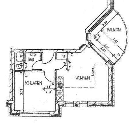 Etagenwohnung Breege Juliusruh - 2 Zimmer, 38 m&sup2;, 299.000&euro; | Angebot:25668715
