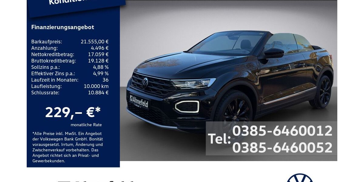 VW T-Roc 24.700 km 21.555 &euro; Schwerin 19061