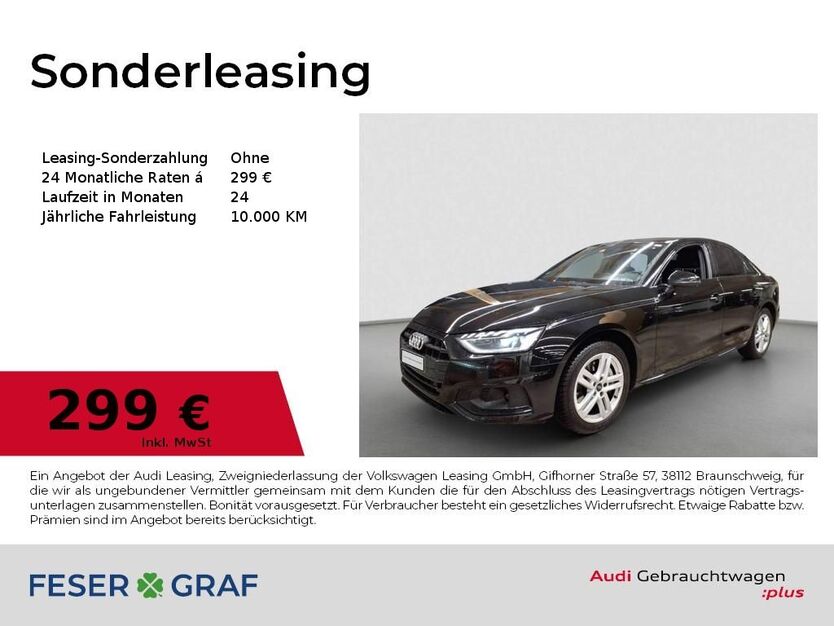 Audi A4 34.421 km 37.410 € Nürnberg 90411
