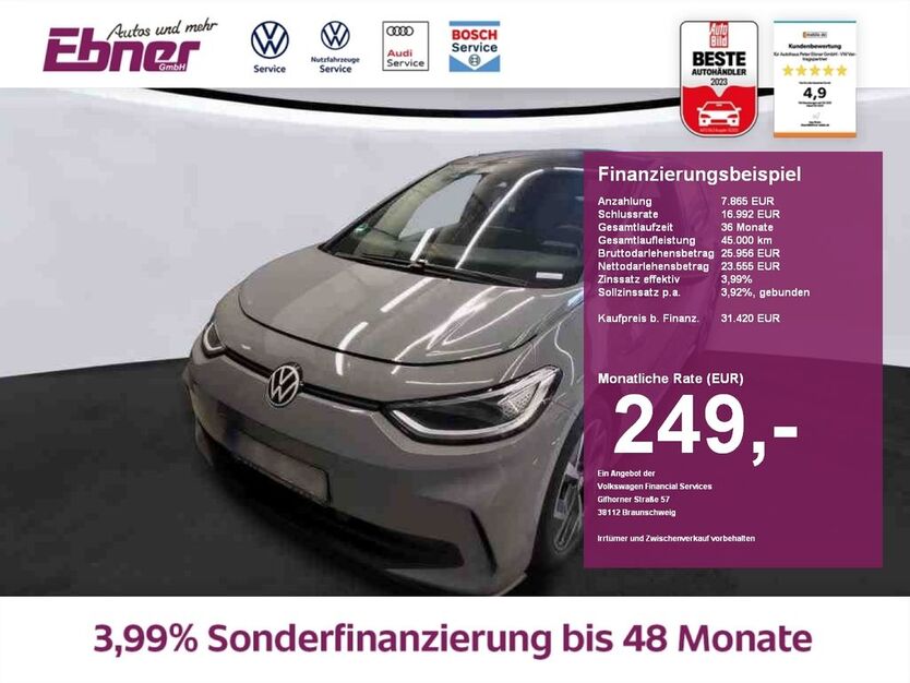 VW ID.3 14.800 km 31.420 € Albbruck 79774