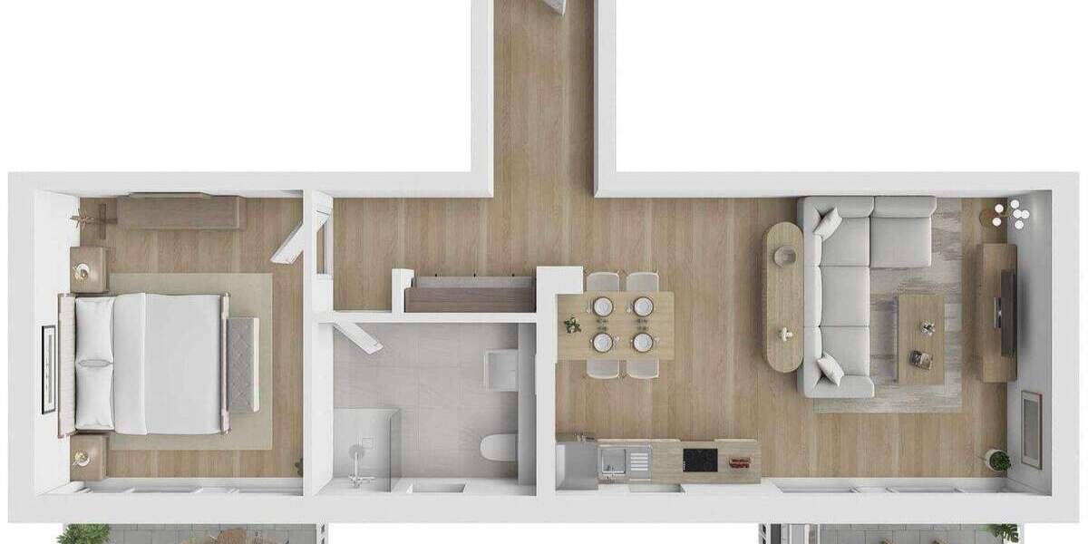 Etagenwohnung Dierhagen Dierhagen Strand - 2 Zimmer, 70 m&sup2;, 420.000&euro; | Angebot:23375724