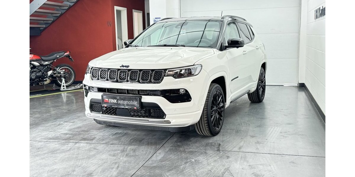 Jeep Compass S Plug-IN Hybrid 4WD 1.Hand Anhängerkplg 43.400 km 25.320 &euro; Lich 35423
