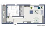 Etagenwohnung Münster Erphoviertel - 1 Zimmer, 23 m&sup2;, 500&euro; | Angebot:26666148