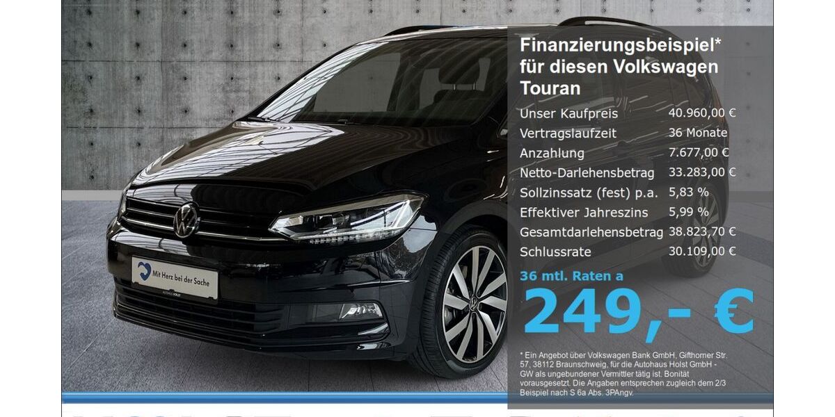 VW Touran 12.723 km 40.960 &euro; Scheeßel 27383