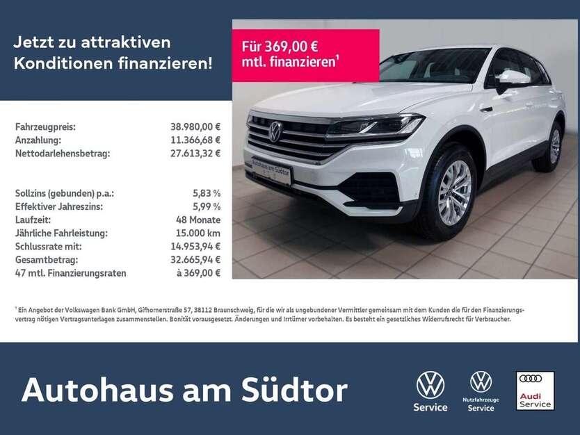 VW Touareg 83.110 km 38.980 € Rietberg 33397