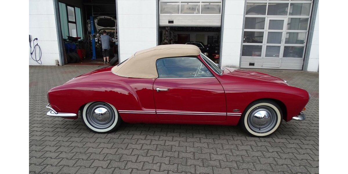 VW Karmann Ghia Cabrio vollständig restauriert 1.200 km 59.990 &euro; Rodgau 63110