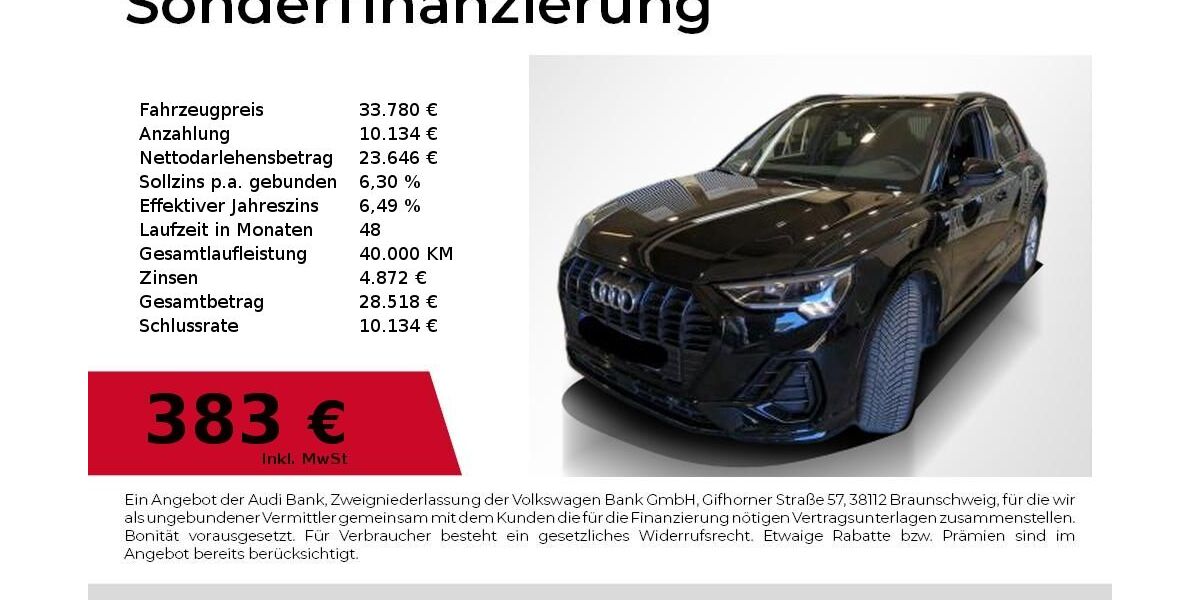 Audi Q3 19.600 km 33.780 &euro; Nürnberg 90411