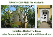 PROVISIONSFREI für Käufer*in . Ruhiglage Berlin-Friedenau nahe Bundesplatz und Südwestkorso