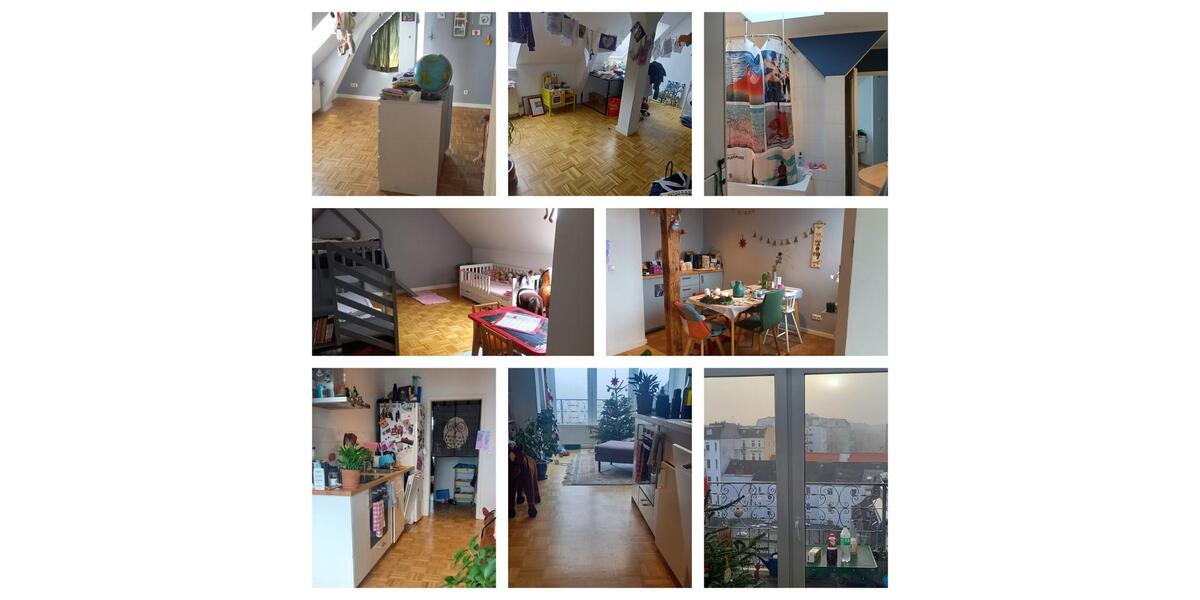 Dachgeschoßwohnung Hamburg Eimsbüttel - 3.5 Zimmer, 86 m&sup2;, 740.000&euro; | Angebot:25349853