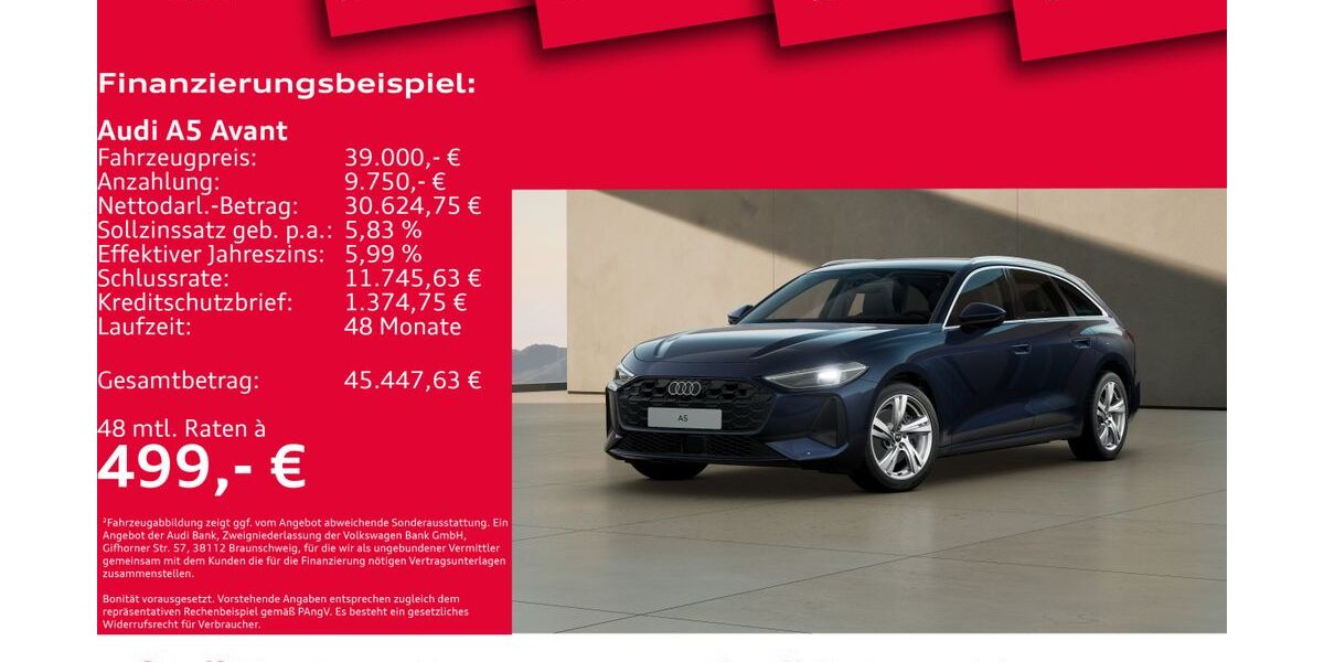 Audi A5 18.055 km 39.940 € Hannover 30179