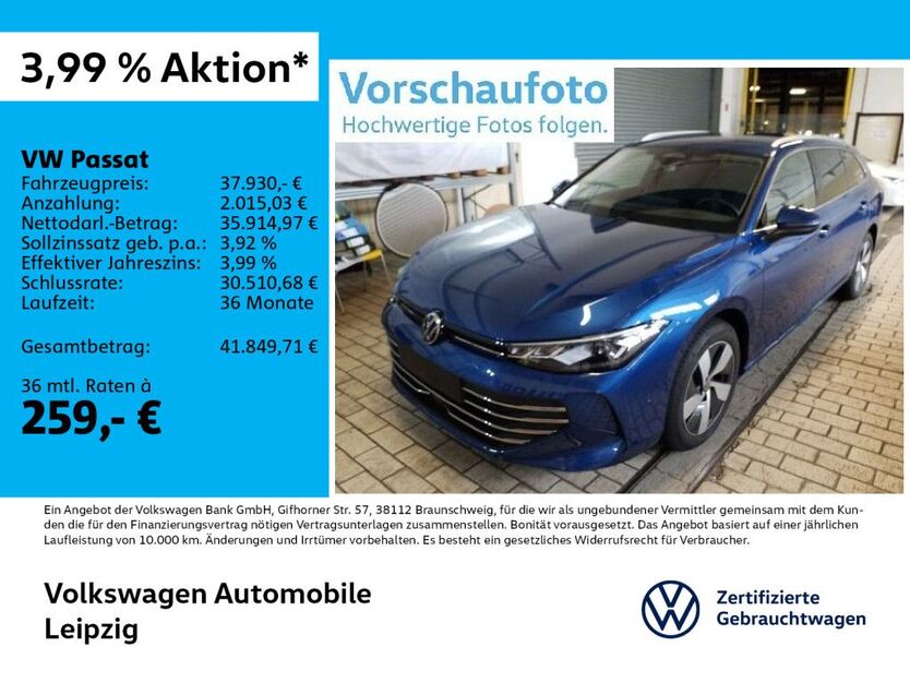 VW Passat 8.802 km 37.930 € Leipzig 04178