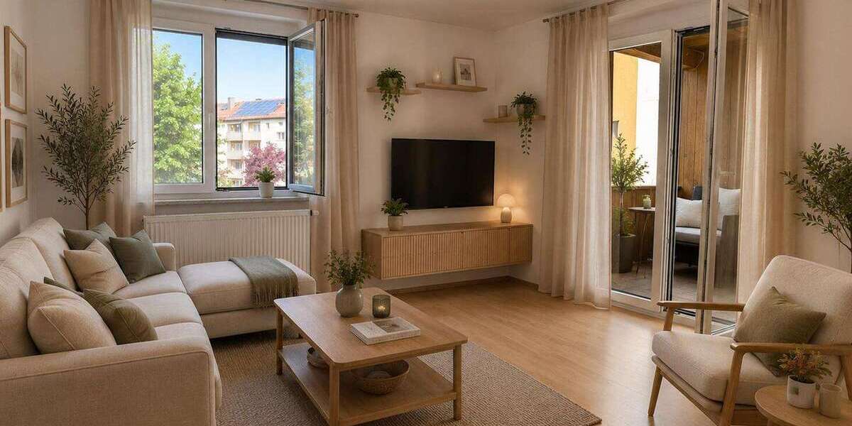 Etagenwohnung Ingolstadt Südost - 3 Zimmer, 74 m&sup2;, 268.000&euro; | Angebot:26858306