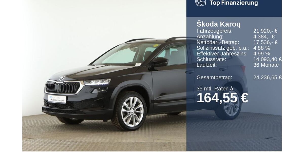 Skoda Karoq 104.075 km 20.580 &euro; Jesteburg 21266