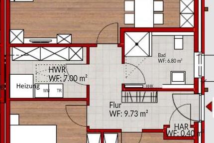 Haus Herzlake - 3 Zimmer, 86 m&sup2;, 860&euro; | Angebot:26014416