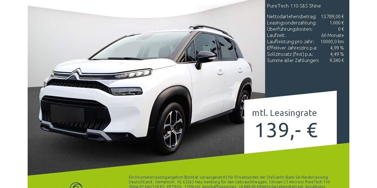 Citroen C3 Aircross 17.168 km 13.978 &euro; Borken 46325