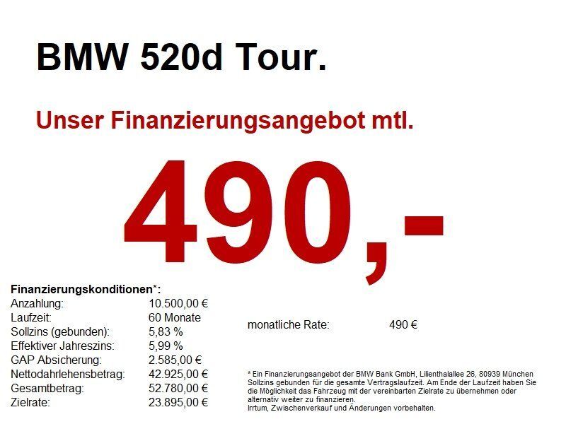BMW 520 28.999 km 49.989 € Heilbronn 74074