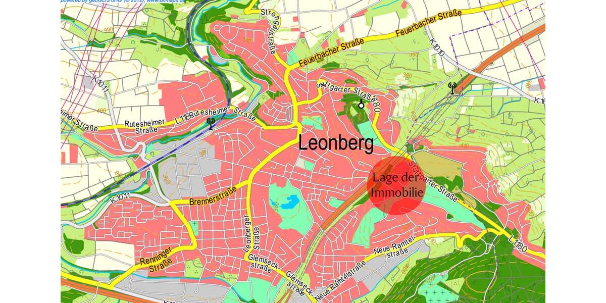 Einfamilienhaus Leonberg - 5.5 Zimmer, 203 m&sup2;, 2.500&euro; | Angebot:26399152