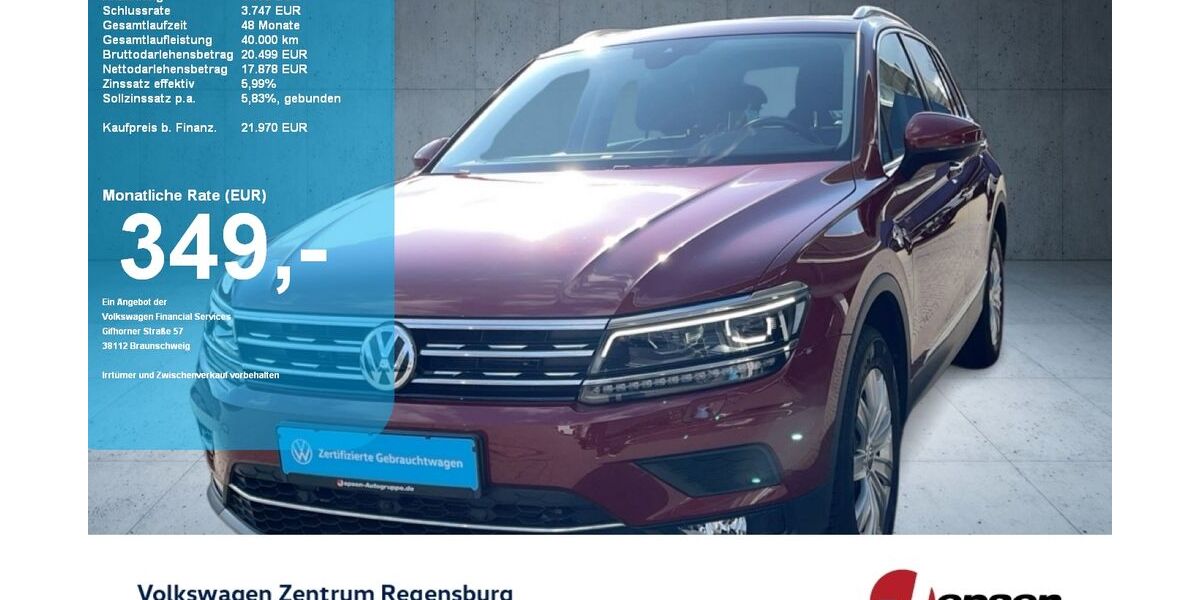 VW Tiguan 31.400 km 24.970 &euro; Regensburg 93053