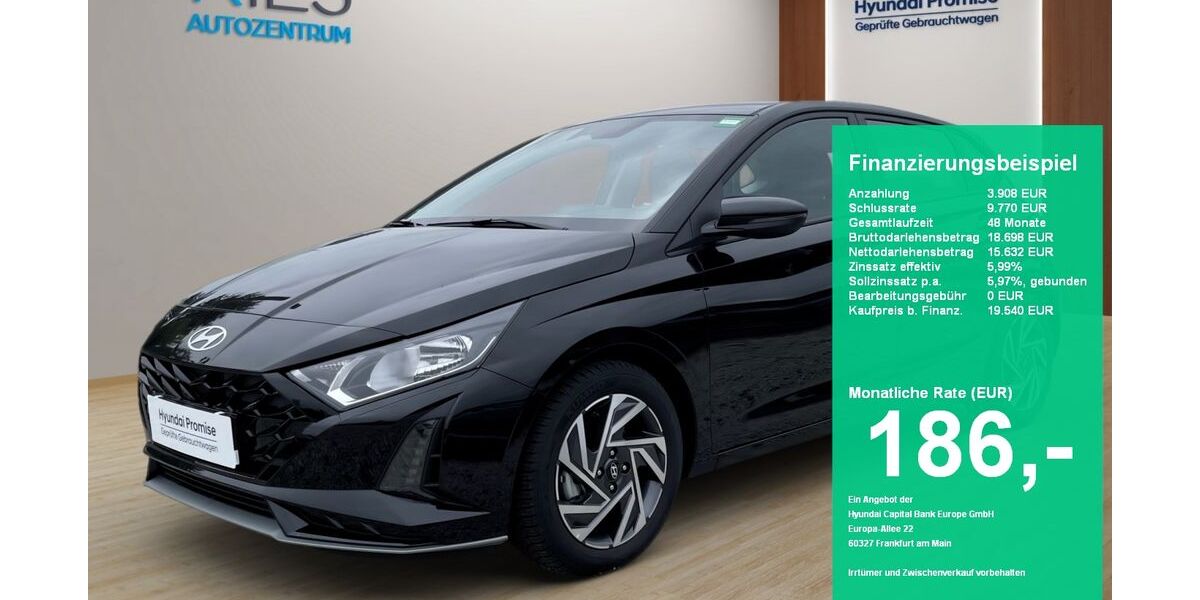 Hyundai i20 1.581 km 19.540 &euro; Bad Soden-Salmünster 63628