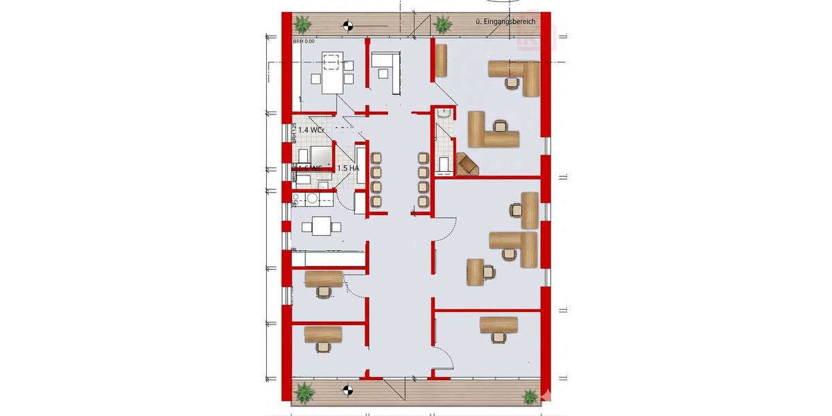 Gewerbeobjekt Saarlouis / Roden Roden - 7 Zimmer, 429.000&euro; | Angebot:26306601