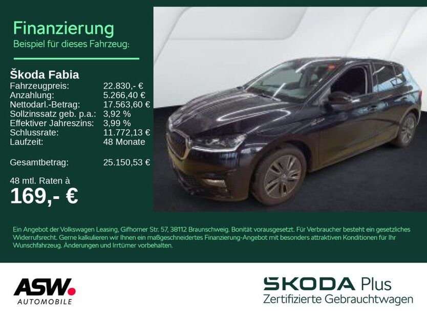 Skoda Fabia 18.500 km 21.860 € Bad Rappenau 74906