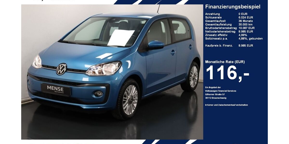 VW up! 82.758 km 8.985 &euro; Gütersloh 33334