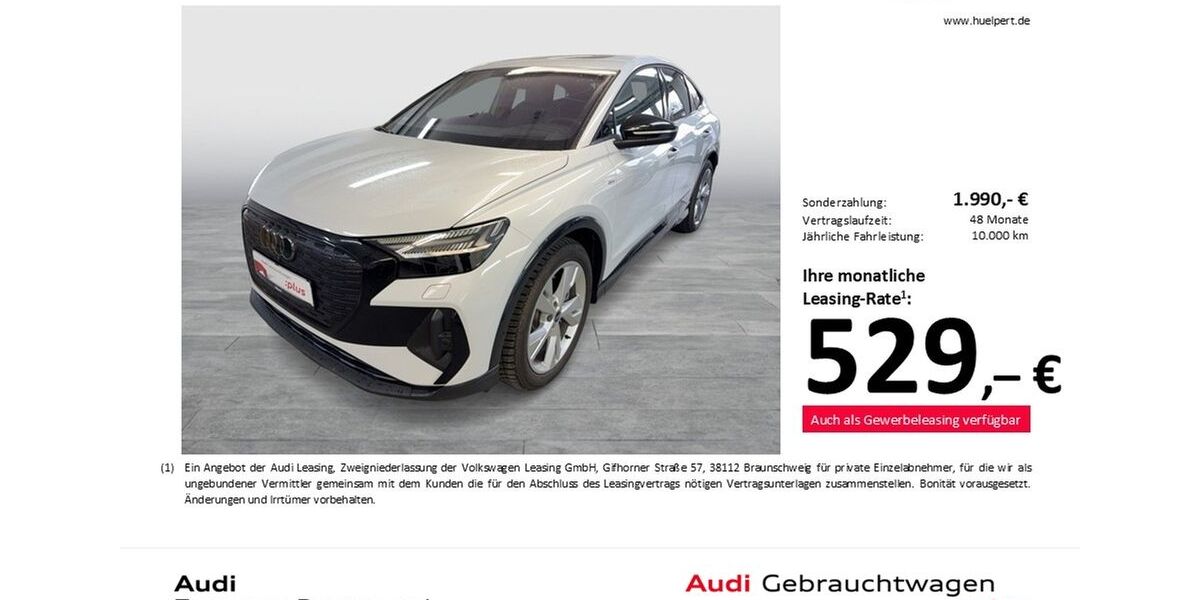 Audi Q4 e-tron 6.571 km 55.566 &euro; Dortmund 44143