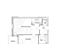 Wohnung zum Mieten in Berlin 801,81 € 56.37 m²