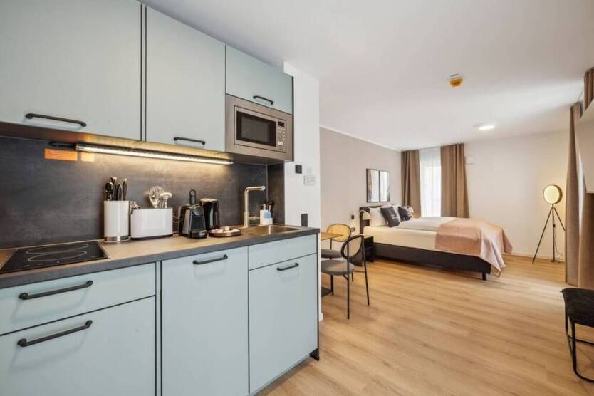 Schöne 1-Zimmer-Wohnung mit Balkon und EBK