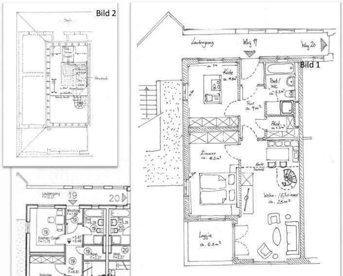 Maisonettenwohnung Fürth Bislohe - 2.5 Zimmer, 78 m&sup2;, 329.000&euro; | Angebot:26961366