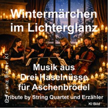 Wintermärchen im Lichterglanz Drei Haselnüsse für Aschenbrödel Tribute by Strings 13.12.2026 Spitalhofsaal