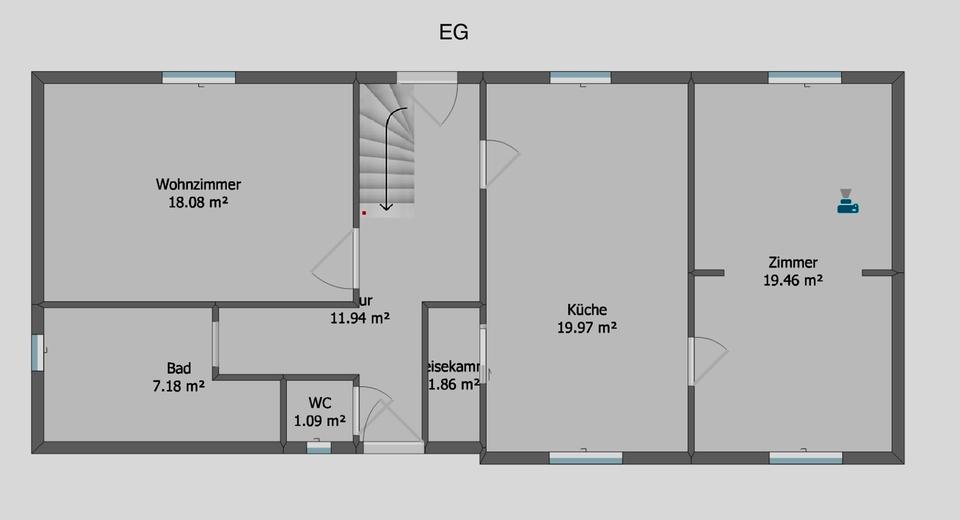 Einfamilienhaus Lützelbach - 6.5 Zimmer, 160 m&sup2;, 1.300&euro; | Angebot:26149685