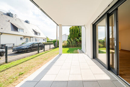 ERSTBEZUG - 3-Zimmer-Wohnung mit Südterrasse und Gartenanteil in Gundelfingen