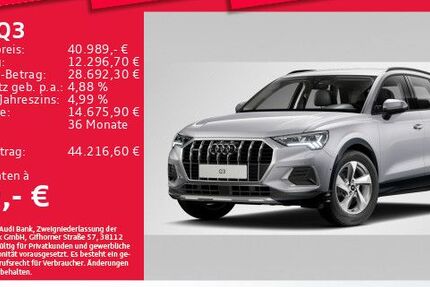 Audi Q3 21.887 km 40.989 &euro; Eching 85386