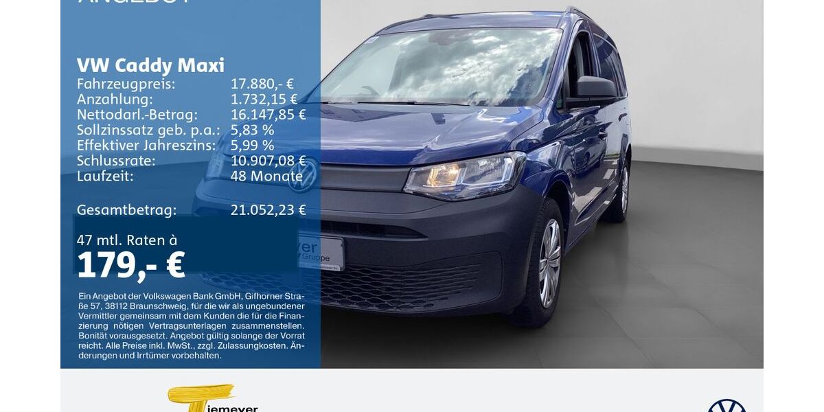 VW Caddy Maxi 32.286 km 17.880 &euro; Oberhausen 46047