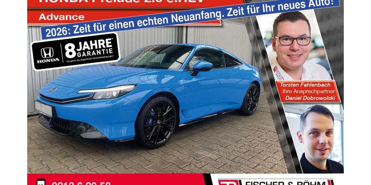 Honda Prelude 3.000 km 49.790 &euro; Solingen 42699