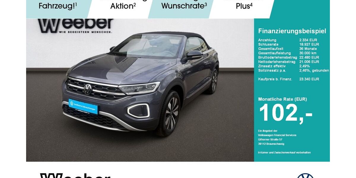 VW T-Roc 24.615 km 22.780 &euro; Weil der Stadt 71263